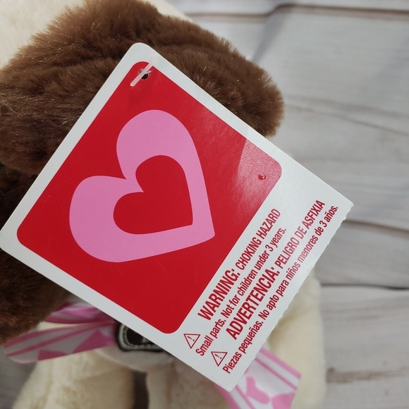 Hugfun Valentine Puppy Love Bulldog Pug Dog Plush Stuffed Toy 14 Inch 2017 - Picture 8 of 12